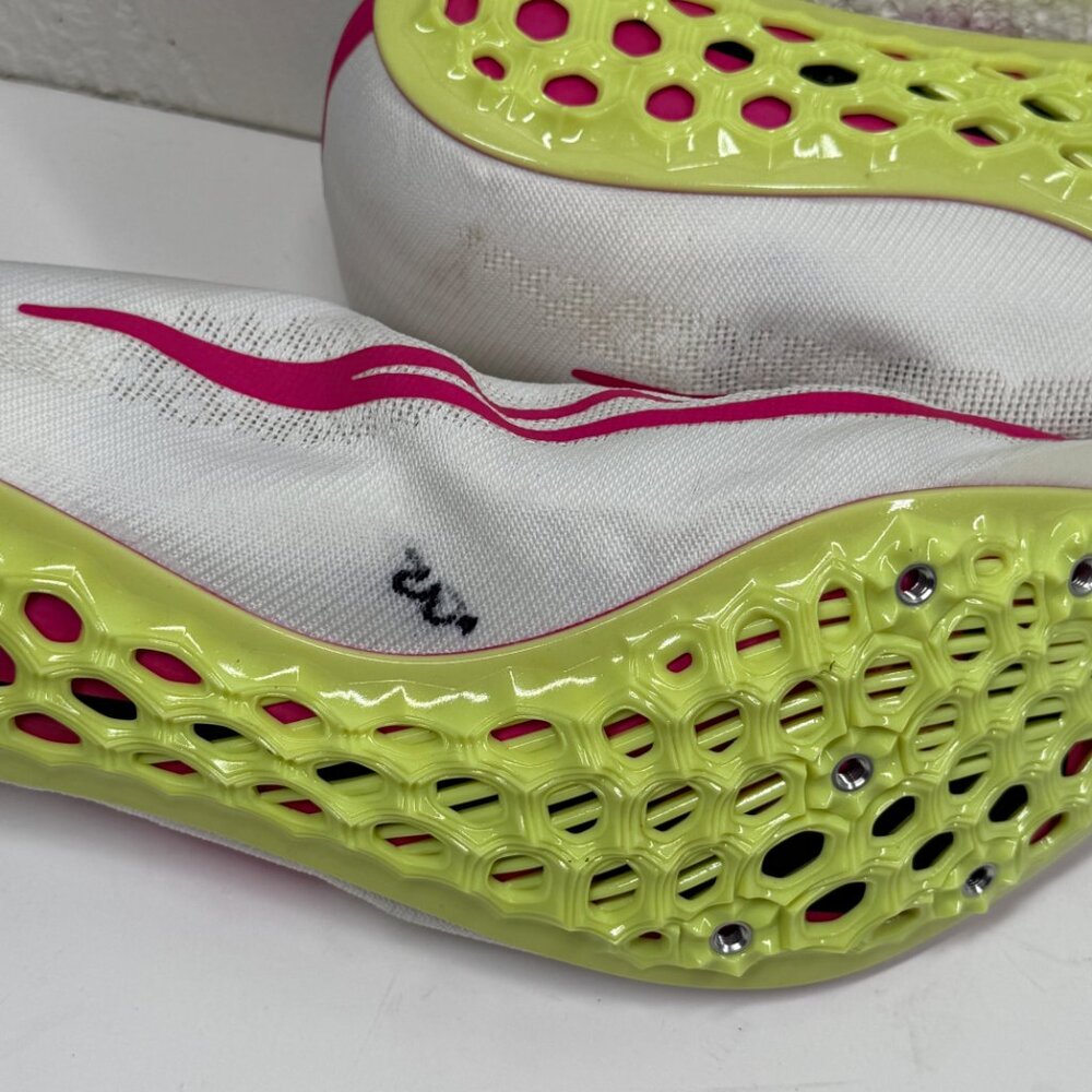 Nike Zoom Ja Fly 4 Sprint Track Spikes White Pink… - image 5